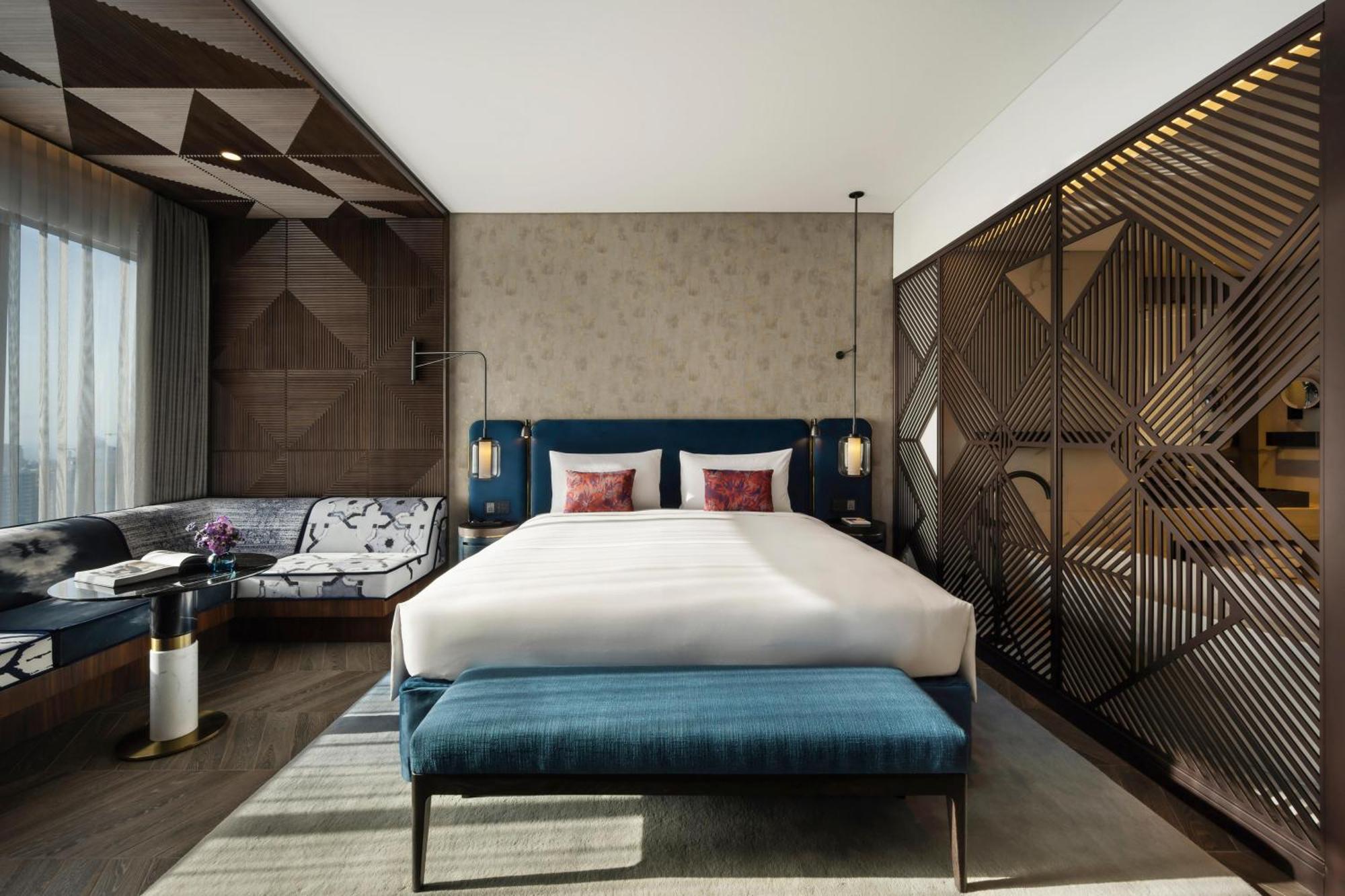 Hotel So/ Uptown Dubaj Pokoj fotografie Deluxe Suite