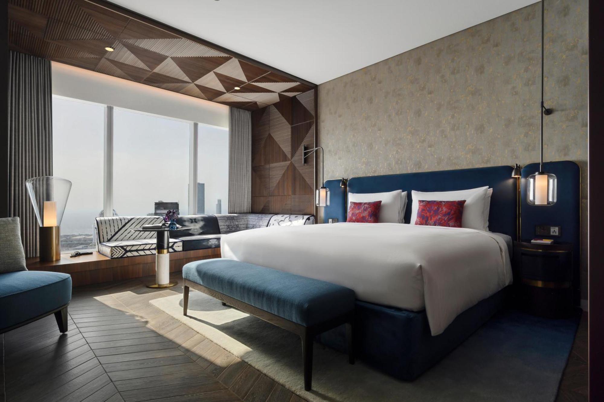 Hotel So/ Uptown Dubaj Pokoj fotografie Deluxe Suite