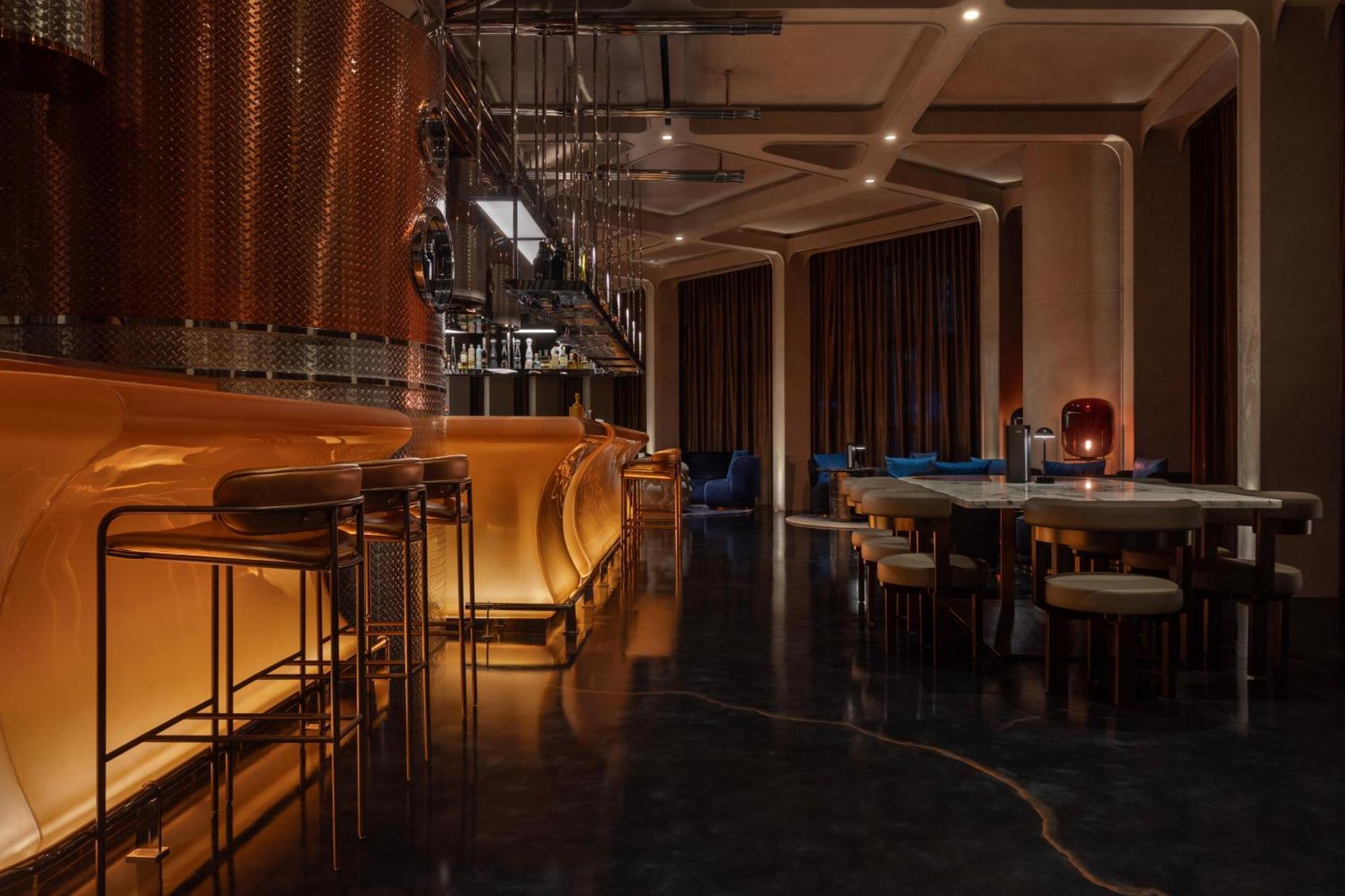 Hotel So/ Uptown Dubaj Exteriér fotografie The interior of the R&D Lab