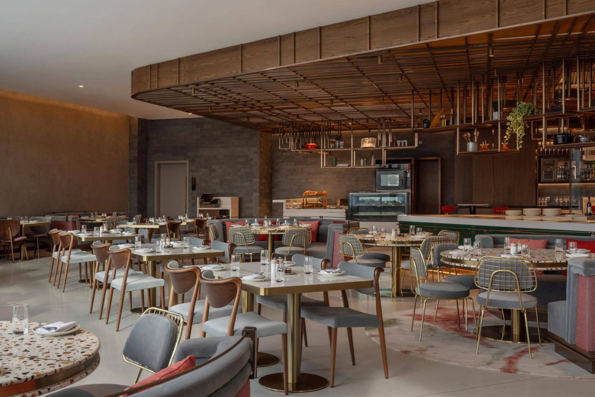 Hotel So/ Uptown Dubaj Exteriér fotografie The interior of the restaurant